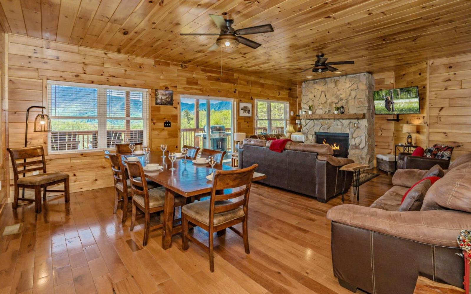 Beartastic Mountain View Lodge Gatlinburg Eksteriør bilde