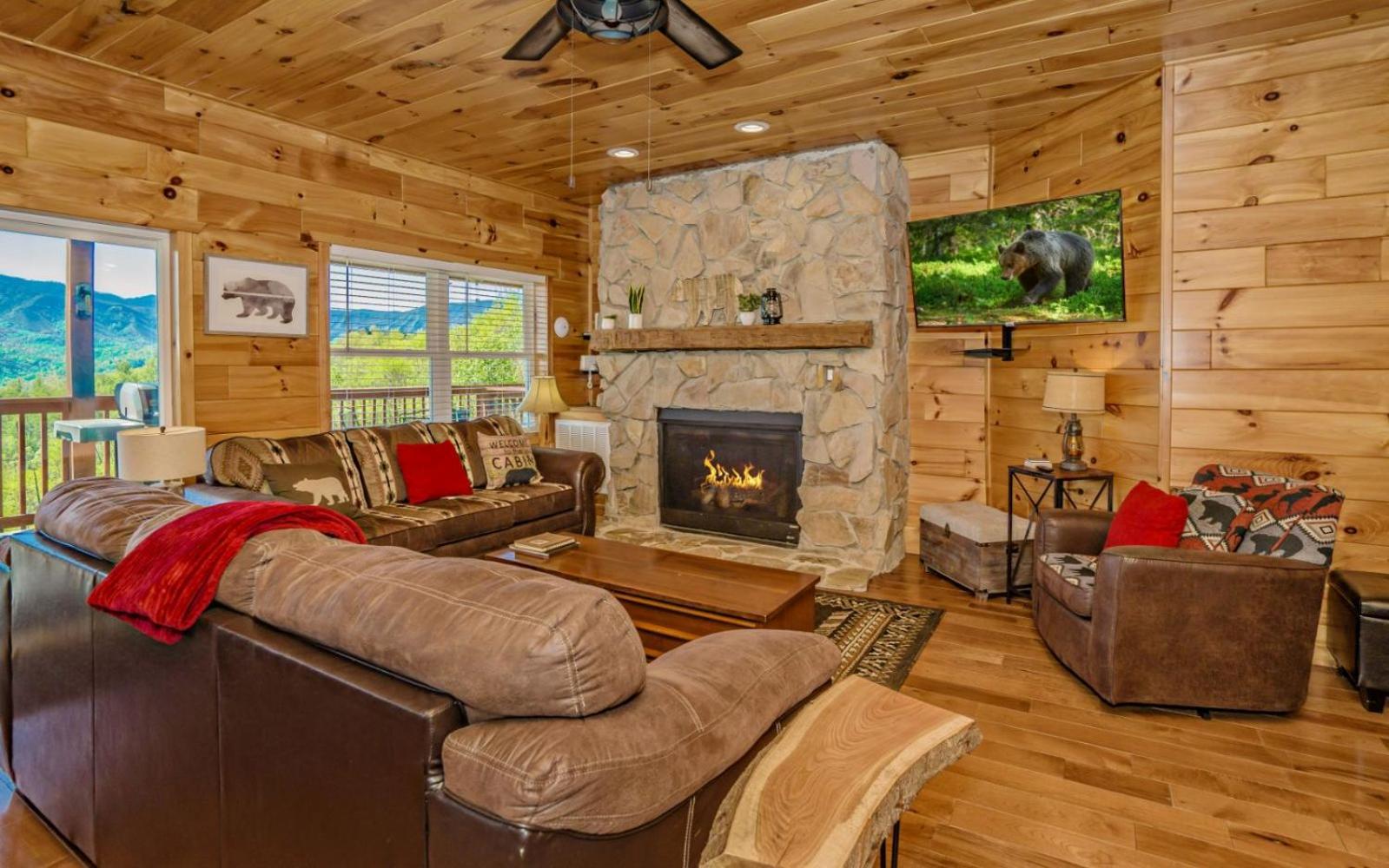 Beartastic Mountain View Lodge Gatlinburg Eksteriør bilde