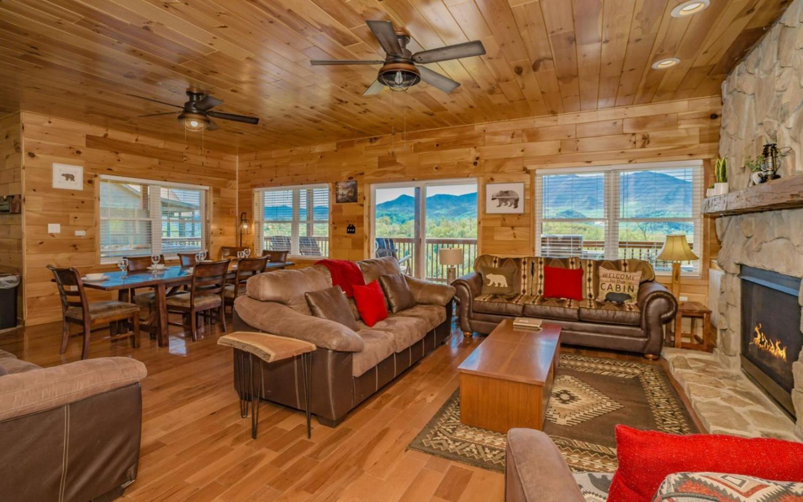 Beartastic Mountain View Lodge Gatlinburg Eksteriør bilde